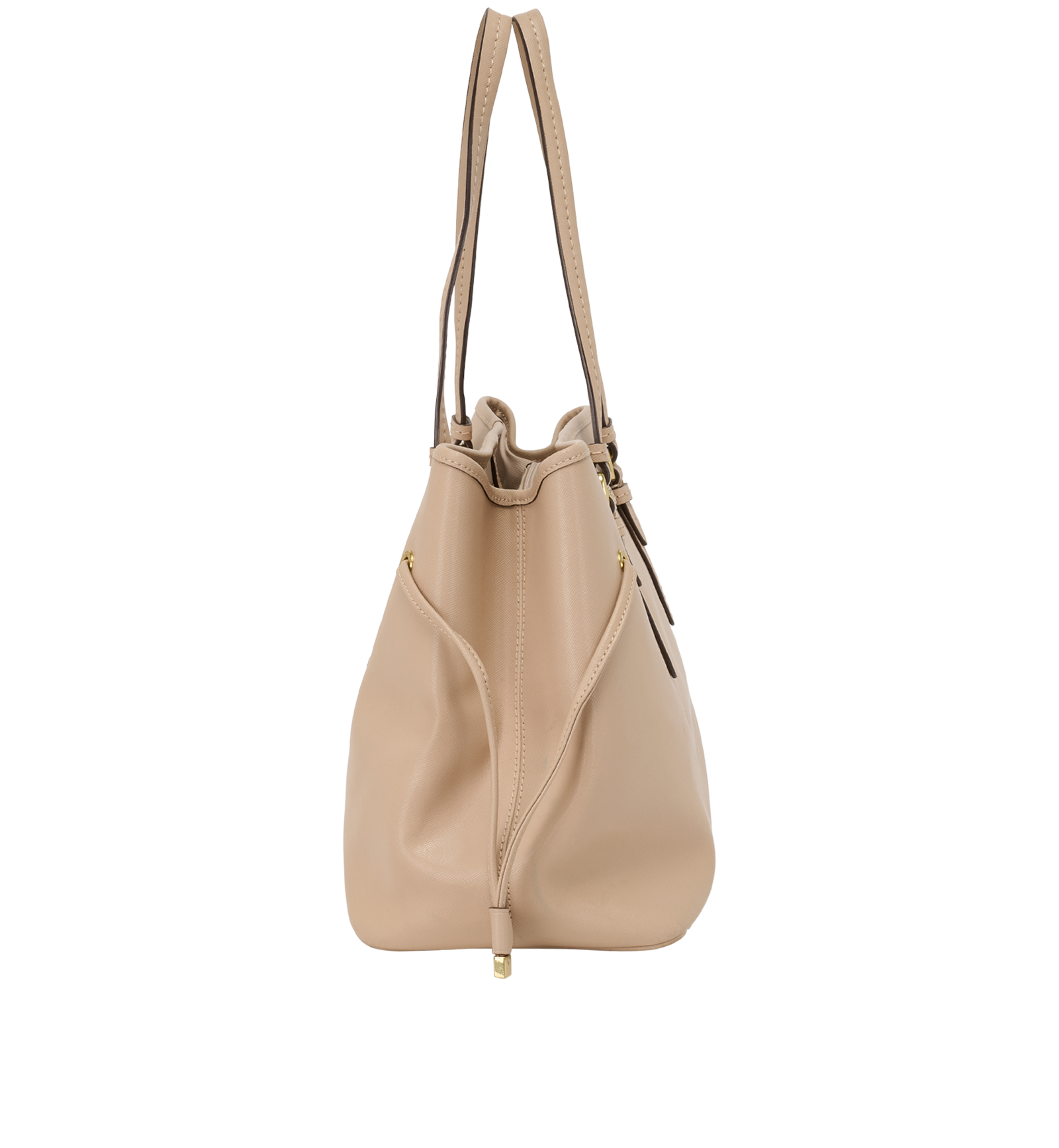 Vintage Peyton Tote, &pound;80, Handbags, Beige, Canvas, Side view